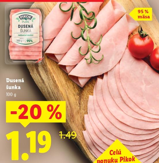 Dusená šunka