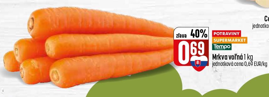 Mrkva voľná