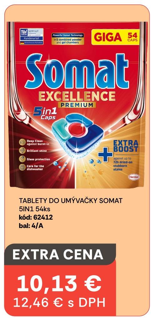 Tablety do umývačky Somat 5in1