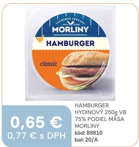 Hamburger hydinový