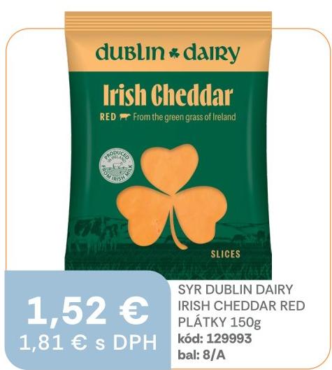 Irish Cheddar Red plátky
