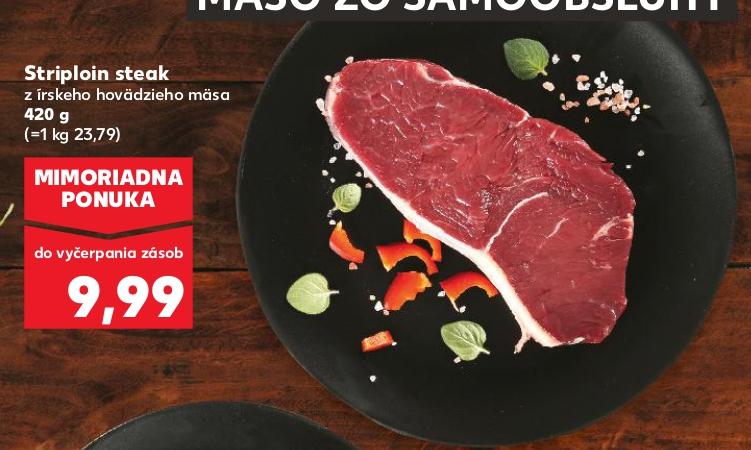 Striploin steak