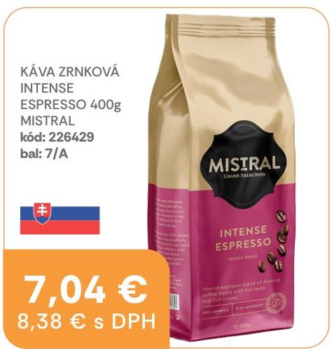 Káva zrnová Intense Espresso