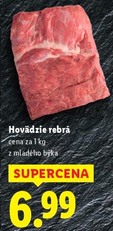 Hovädzie rebrá