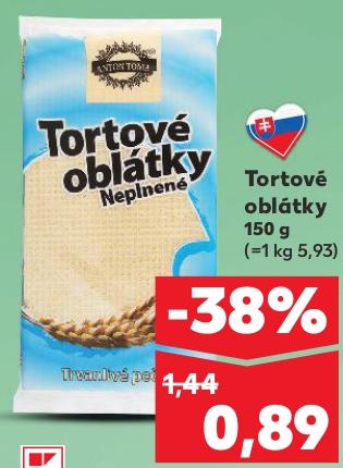 Tortové oblátky
