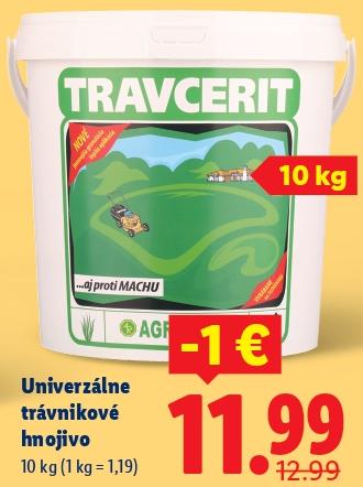 Univerzálne trávnikové hnojivo