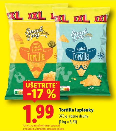 Tortilla lupienky