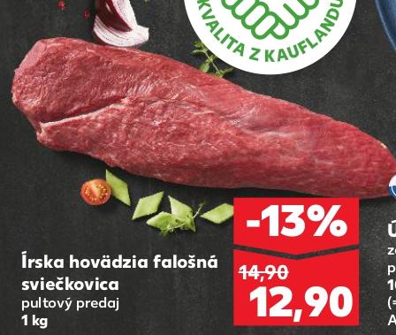 Írska hovädzia falošná sviečkovica