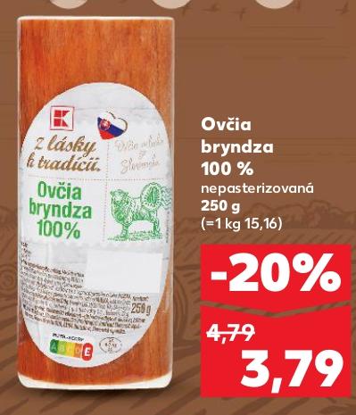 Ovčia bryndza 100 %