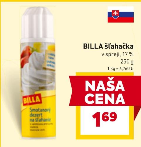 šľahačka v spreji