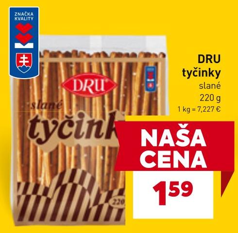 tyčinky slané