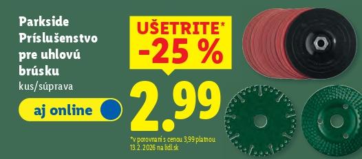 Príslušenstvo pre uhlovú brúsku
