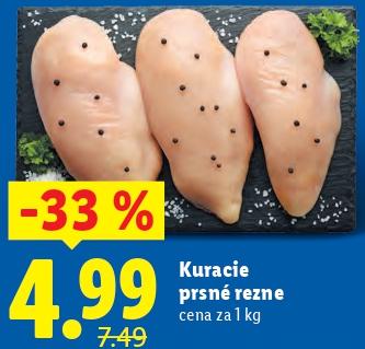 Kuracie prsné rezne