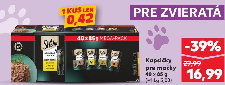 Kapsičky pre mačky