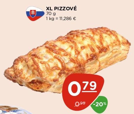 XL pizzové