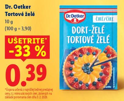 Tortové želé