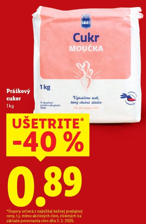Práškový cukor