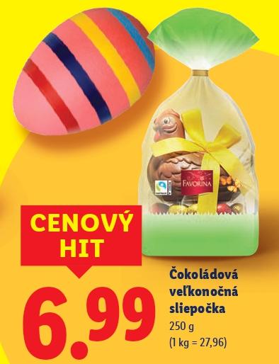 Čokoládová veľkonočná sliepočka