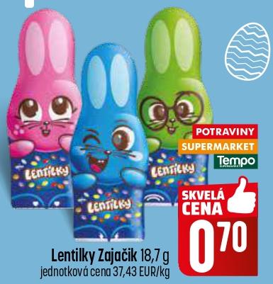 Lentilky Zajáčik