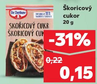 Škoricový cukor