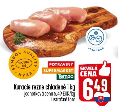 Kuracie rezne chladené