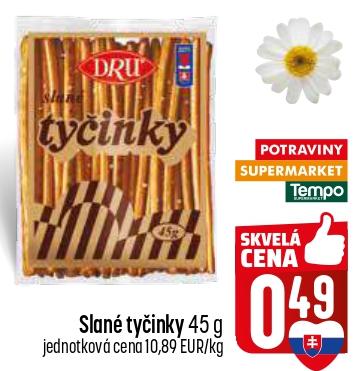Slané tyčinky