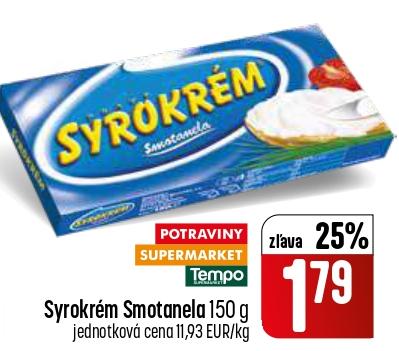 Syrokrém Smotanela