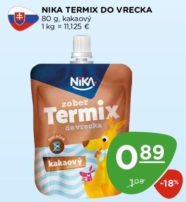 Termix do vrecka