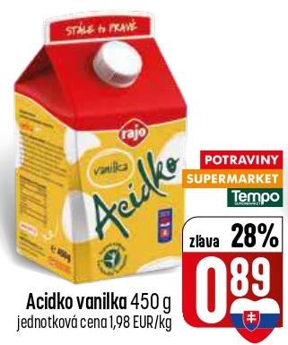 Acidko vanilka