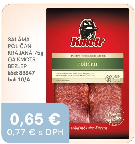 Saláma Poličan krájaná