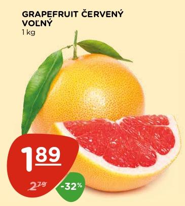 Grapefruit červený voľný