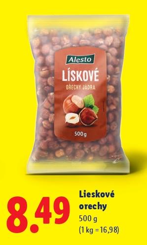 Lieskové orechy