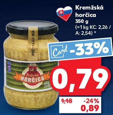 Kremžská horčica
