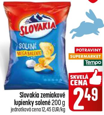 zemiakové lupienky solené