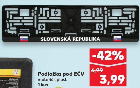 Podložka pod EČV