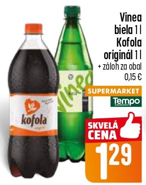 Vinea biela / Kofola originál