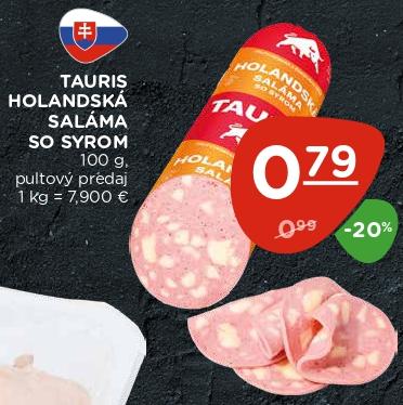 Holandská saláma so syrom