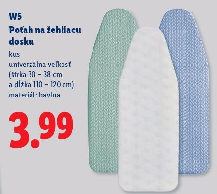 Poťah na žehliacu dosku