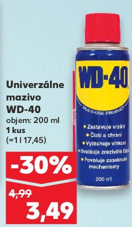 Univerzálne mazivo WD-40