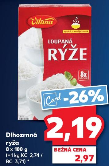 Dlhozrnná ryža