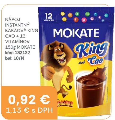 Nápoj instantný kakaový King Cao + 12 vitamínov