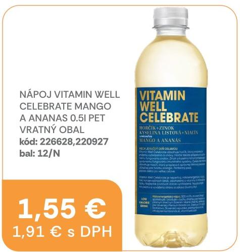 Celebrate Mango a ananas