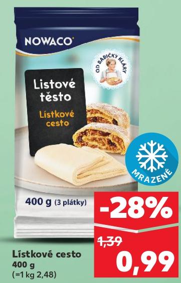 Listkové cesto