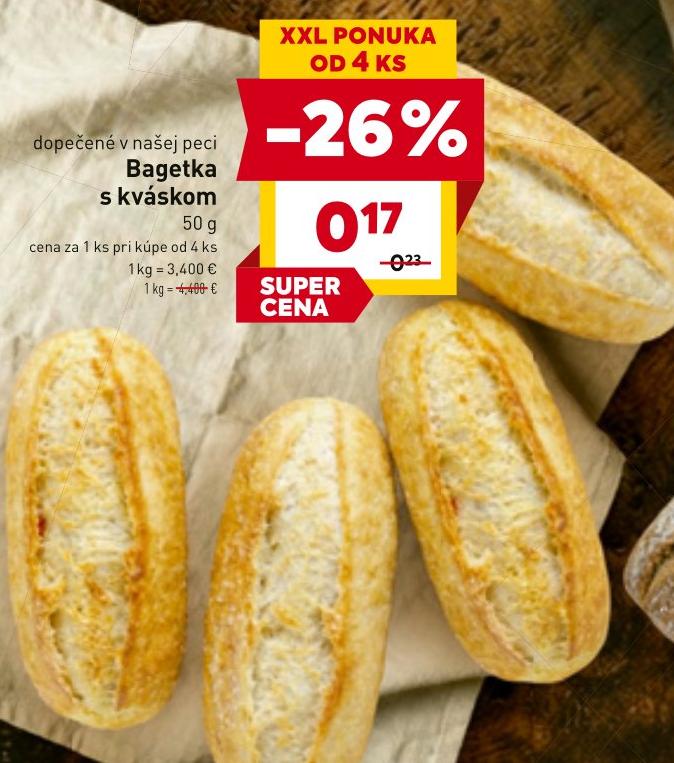 Bagetka s kváskom
