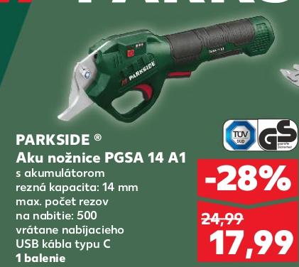 Aku nožnice PGSA 14 A1