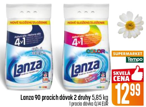 Lanza 90 pracích dávok 2 druhy