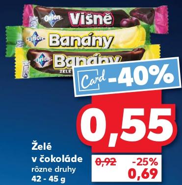 Želé v čokolade
