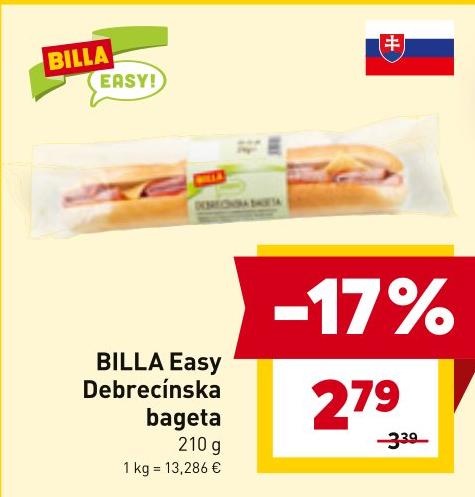 Debrecínska bageta