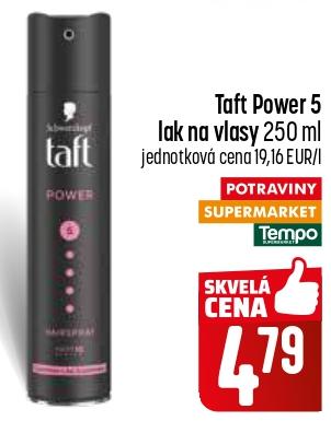 Taft Power 5 lak na vlasy