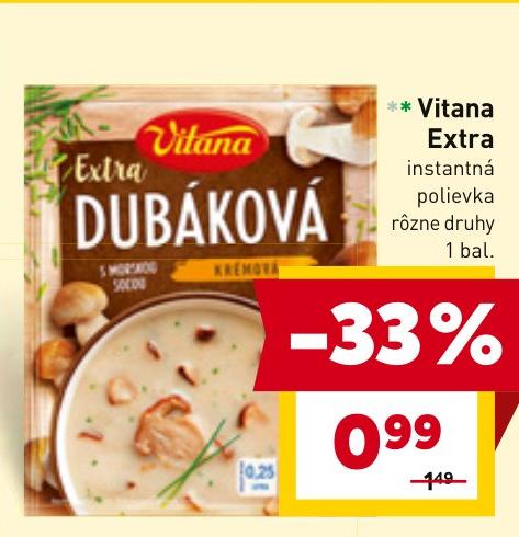 Extra instantná polievka